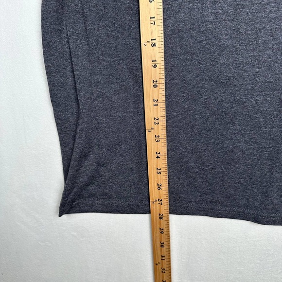 Mount Rushmore Sz L Gray Graphic Print Short Sleeve‎ Crewneck Tee Shirt - Picture 7 of 8